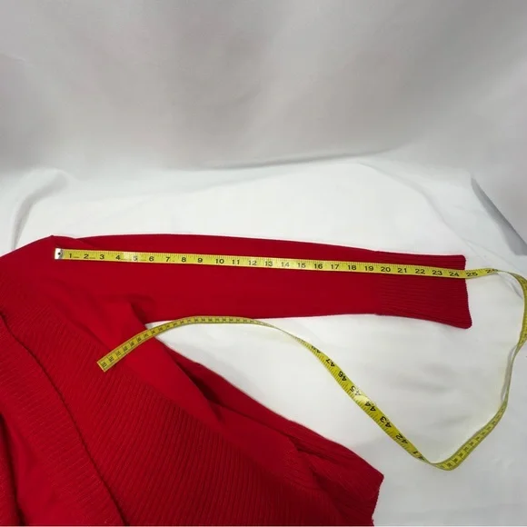 Premise Vibrant Red Open Cardigan - Picture 10 of 16